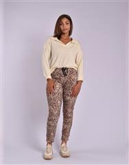 MADE IN ITALY LEOPARD PANTS 