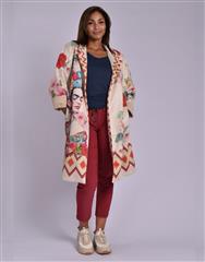MADE IN ITALY BEIGE MULTI COAT