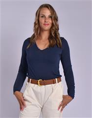 MADE IN ITALY NAVY TOP 