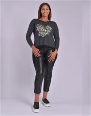 MADE IN ITALY BLACK PANTS 