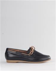 FROGGIE BLACK MOCCASIN 