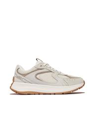 FITFLOP URBAN WHITE F-MODE FLOW FLATFORM SNEAKERS