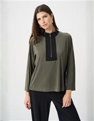 JOSEPH RIBKOFF AVO BLACK LDS TOP
