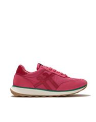 FITFLOP BERRY GREEN RETRO-Q  SUEDE SNEAKER