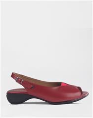 FROGGIE RED LEATHER SANDAL