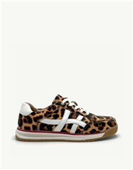 JULZ  LEOPARD WHITE ASTRID SNEAKER