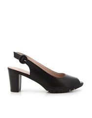 SOFT STYLE BLACK SINDY SANDAL