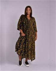 JOLIE BLACK YELLOW ELAINE DRESS
