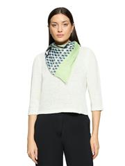 BETTY BARCLAY BLUE GREEN SCARF 