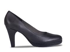 FROGGIE BLACK LEA COMBO COURT SHOE