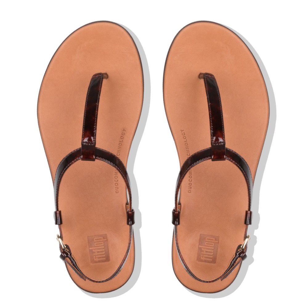 tortoise shell flip flops