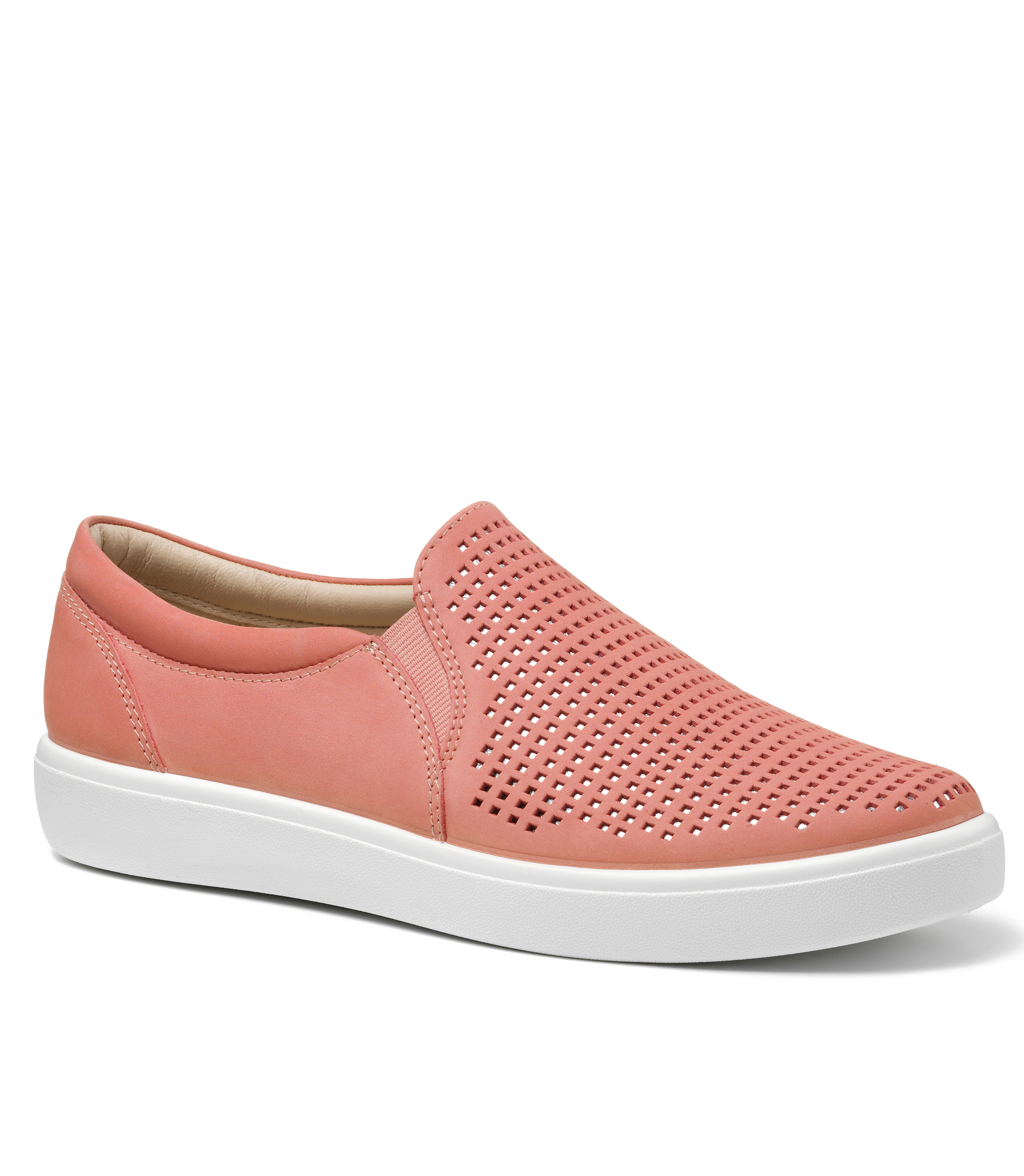 HOTTER CORAL NUBUCK DAISY SHOE | Rosella - Style inspired by elegance