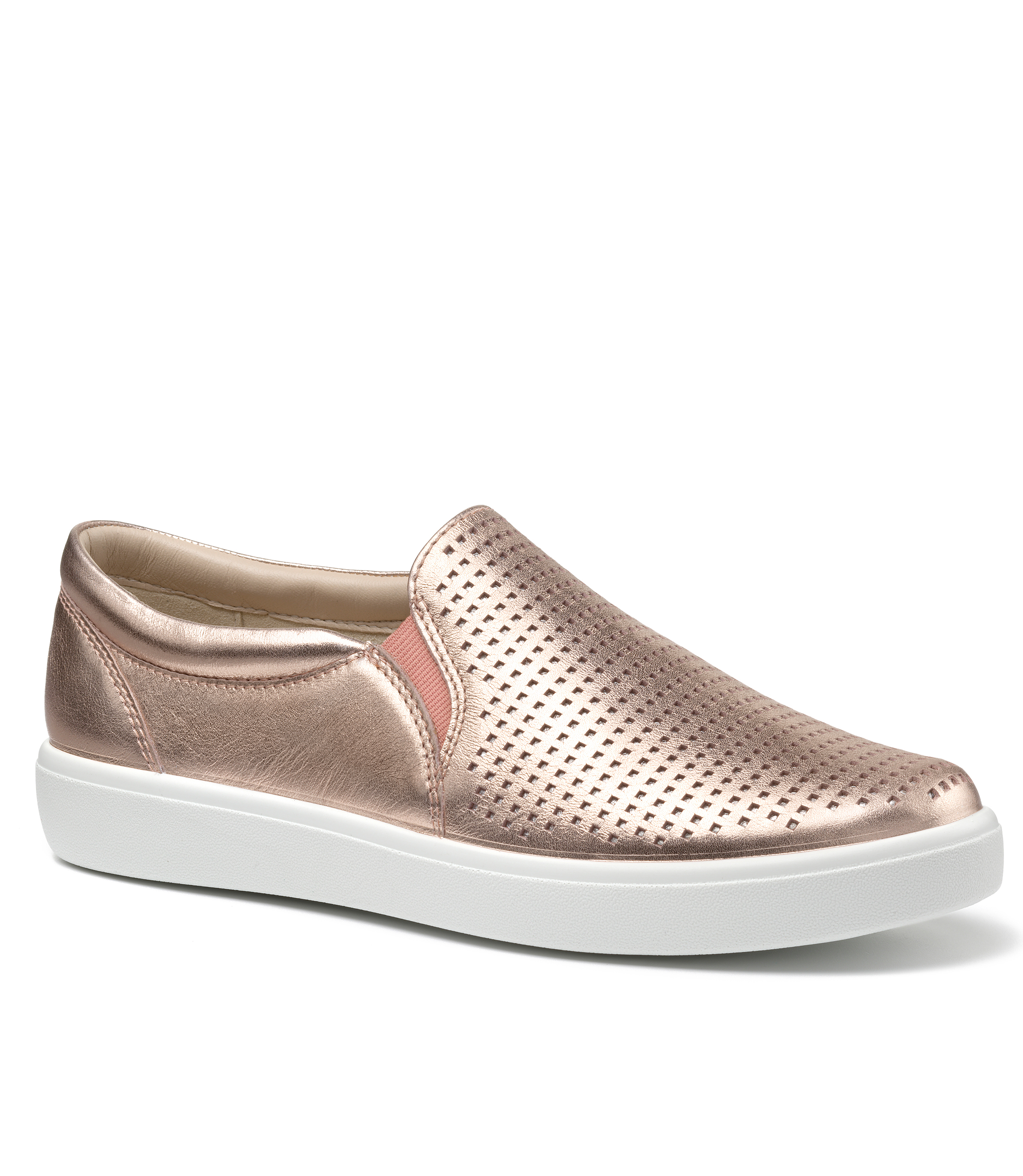 HOTTER ROSE GOLD LEATHER DAISY SHOE | Rosella - Style inspired by elegance